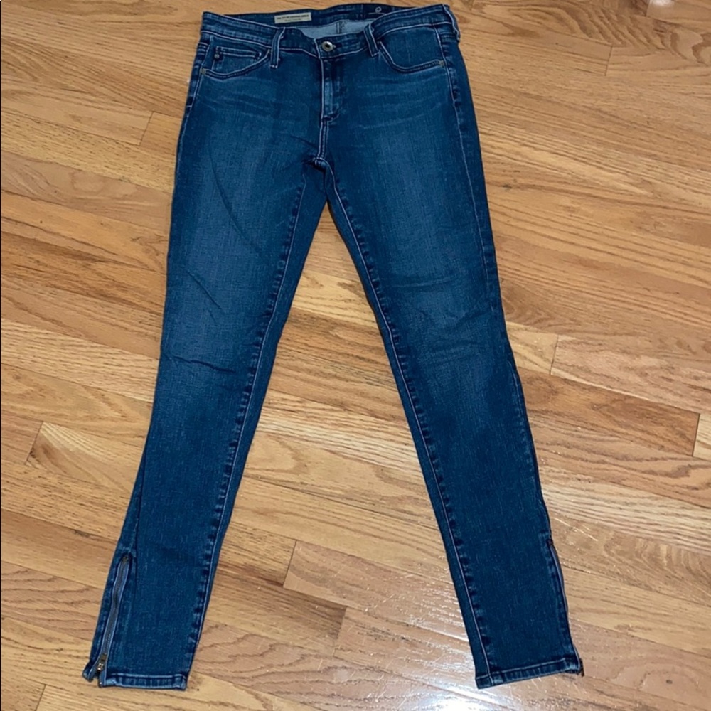 AG Zip-Up Legging Ankle Jeans Size 28R